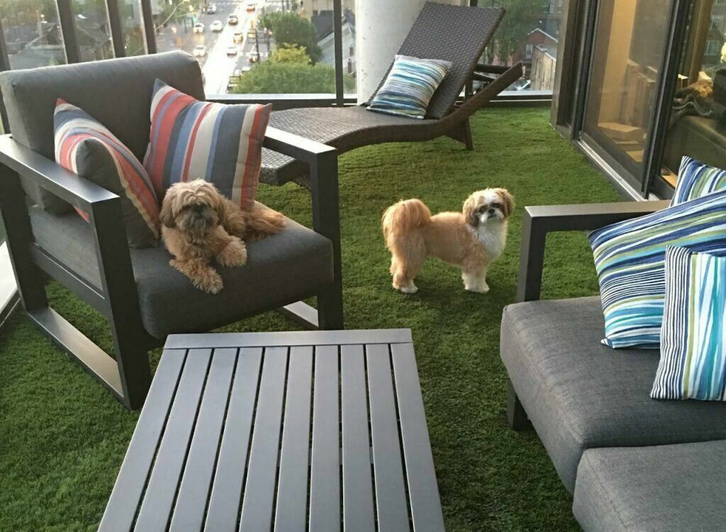 Condo Kandy Balcony Grass