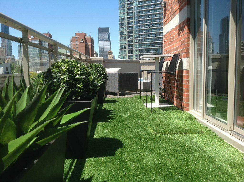 Condo Kandy Balcony Grass